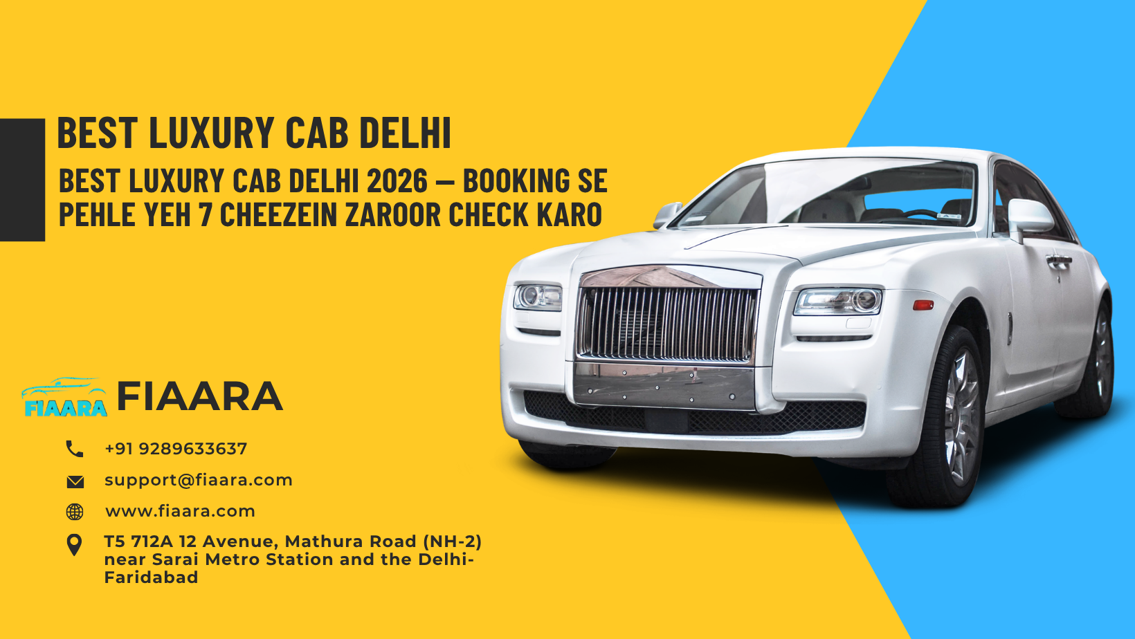 Best Luxury Cab Delhi