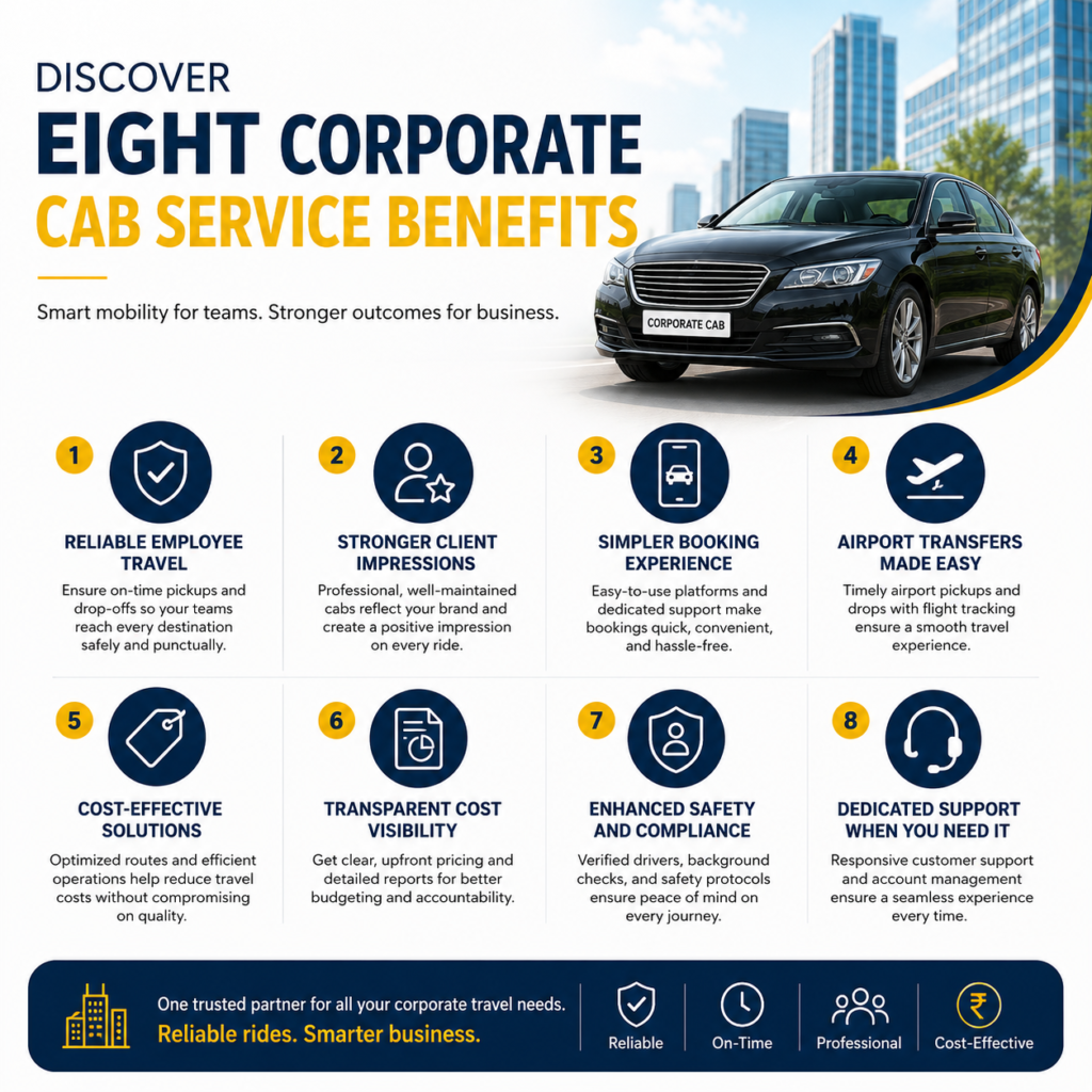 8 Reasons to Invest in a Corporate Cab Service